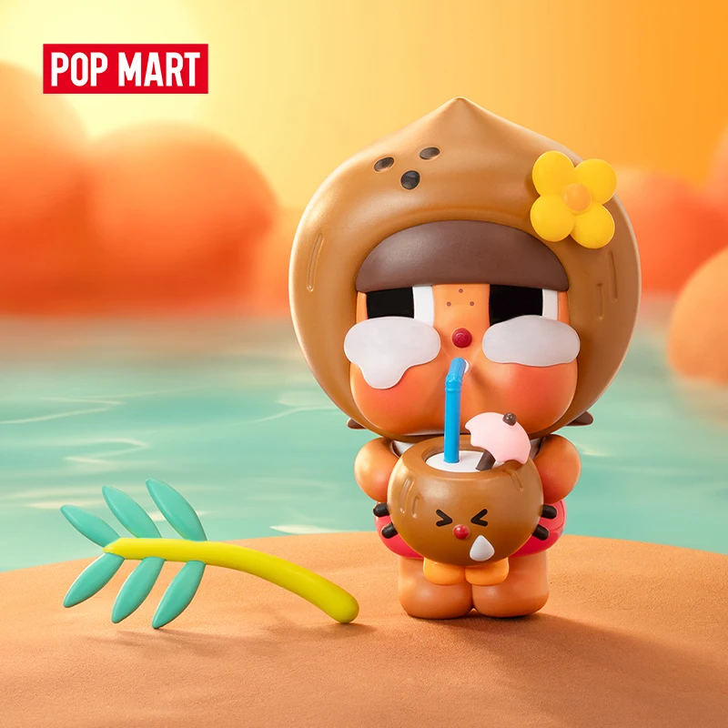Pop mart crybaby кокосовая фигурка-коричневая ограниченная серия до 2 шт - Фотография_5