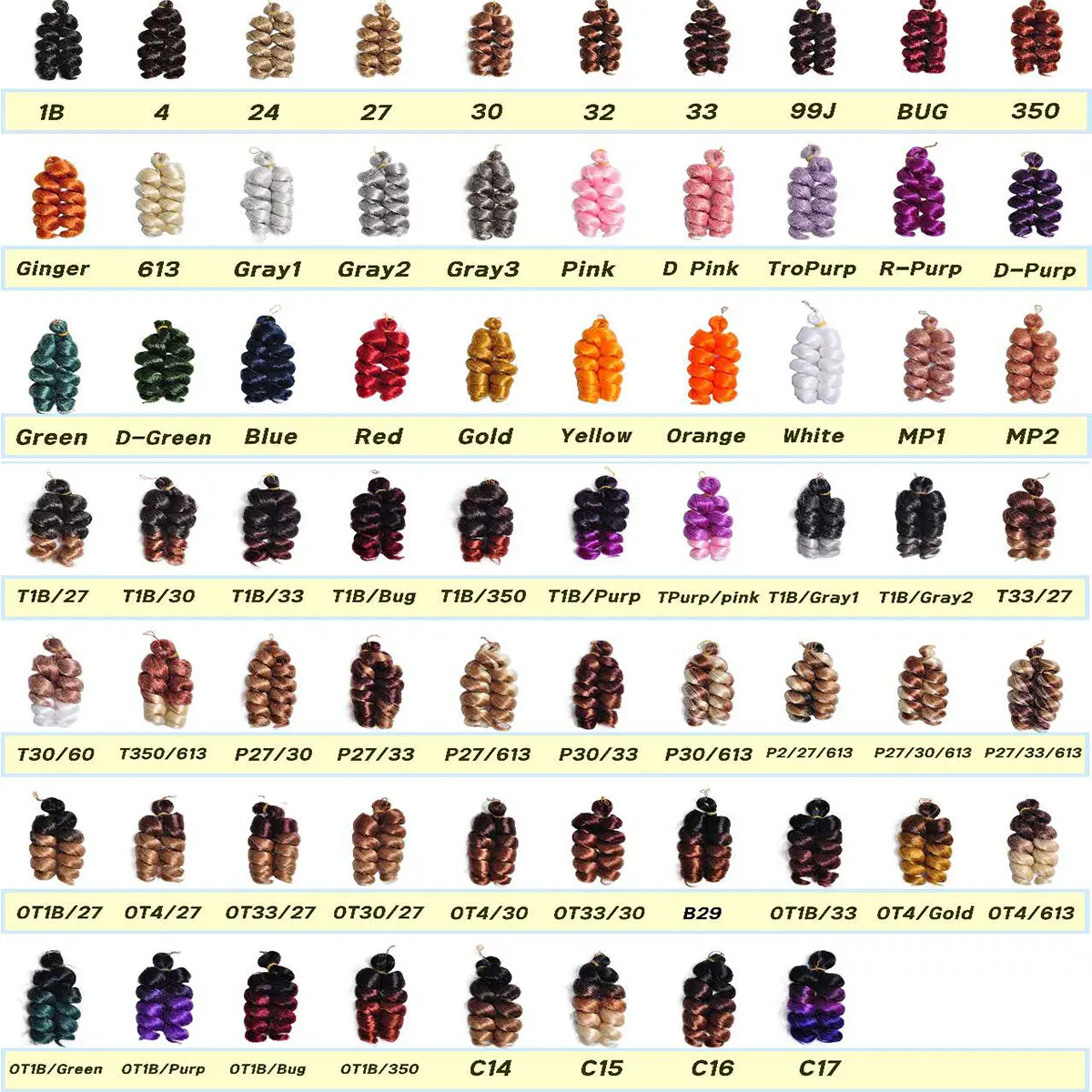 Свободные вьющиеся плетеные волосы - Фотография_3