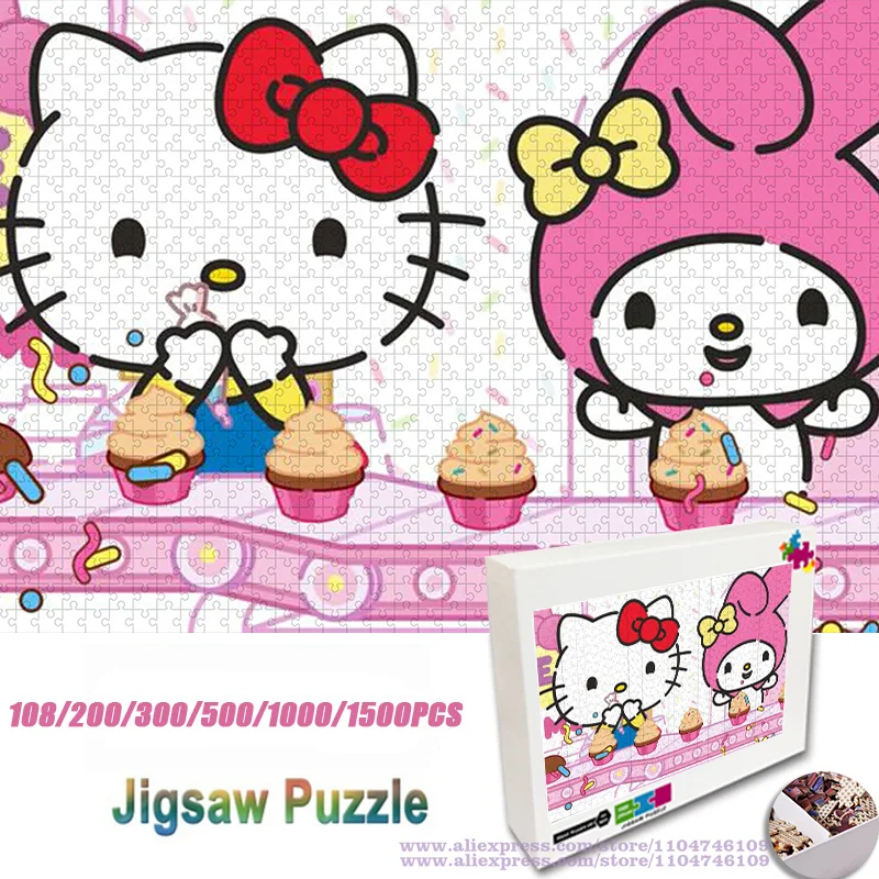 Пазл sanrio hello kitty & my melody