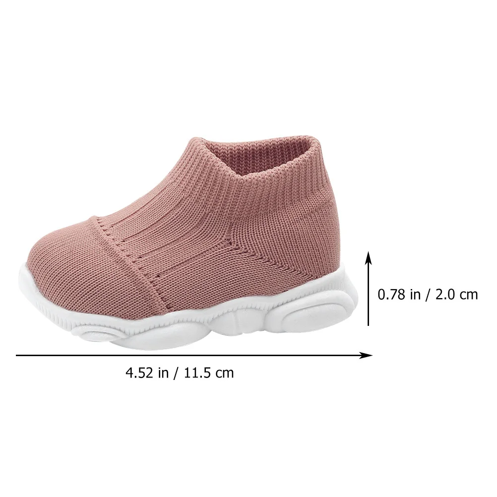 1 пара противоскользящих детских прогулочных туфель с дышащей сеткой - Фотография_2