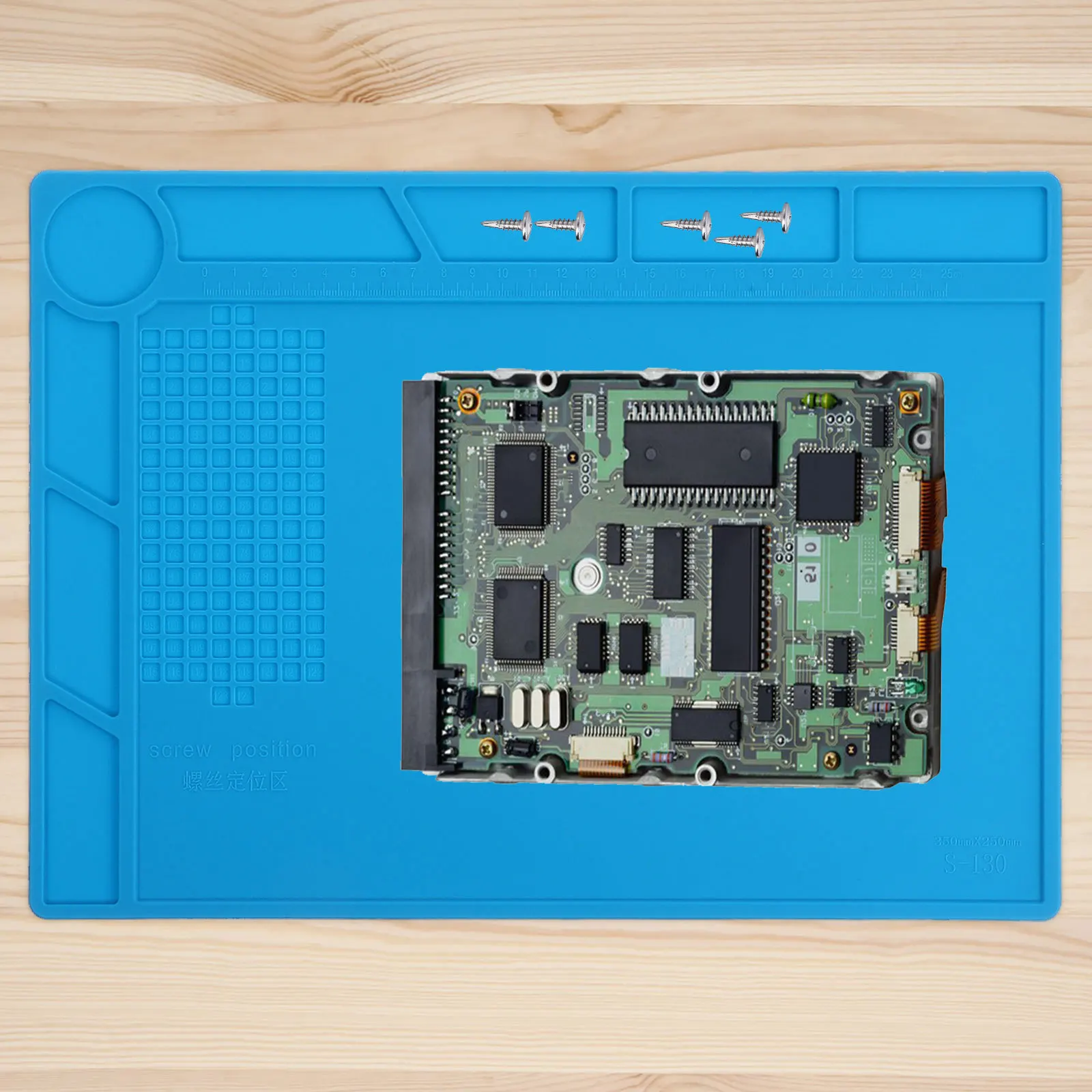 1 комплект, силиконовый коврик для ремонта телефона и компьютера
