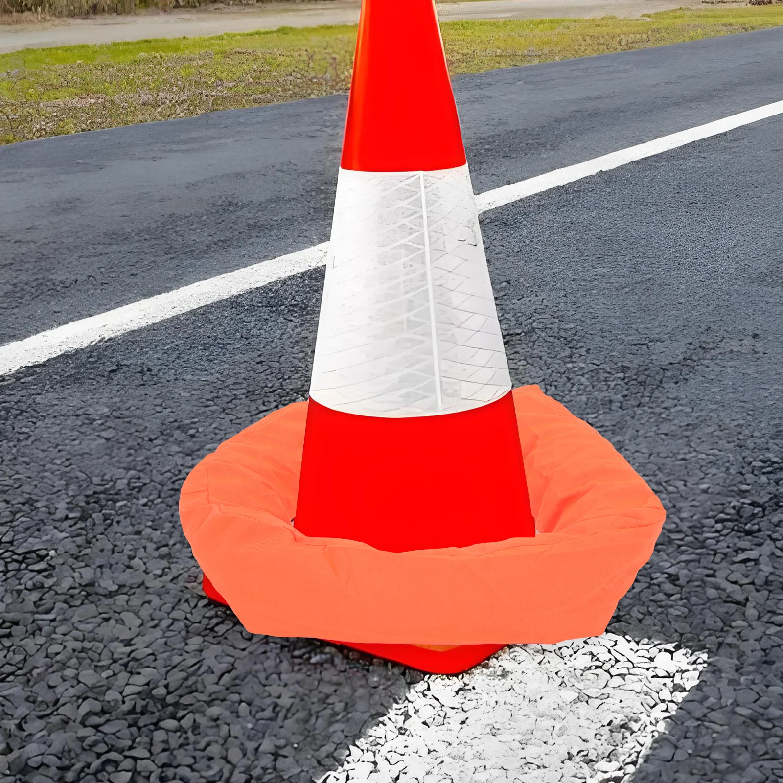 Светоотражающие грузовые сумки для дорожных конусов - Фотография_3