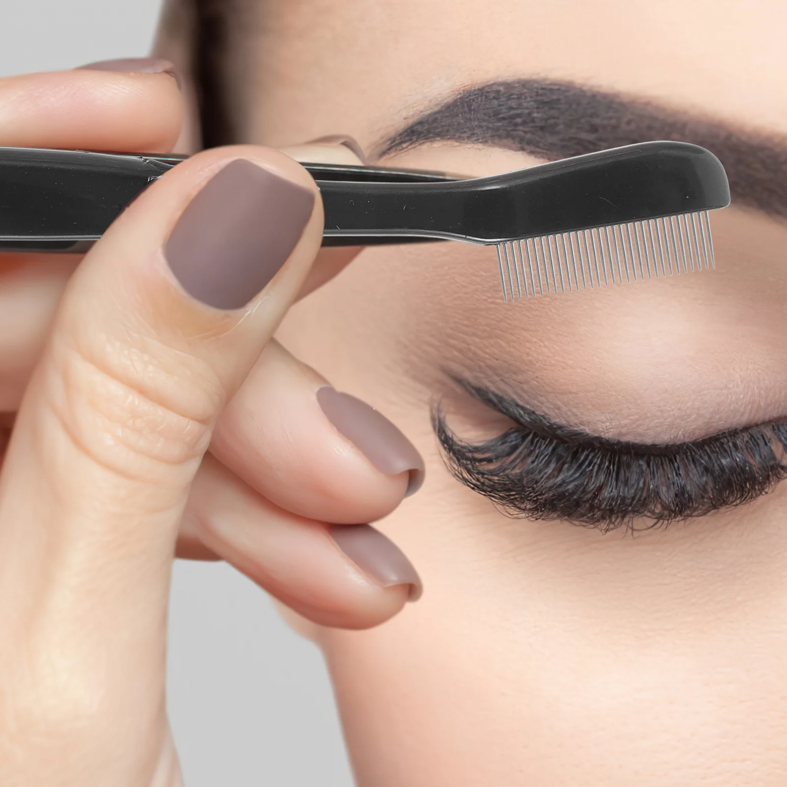 Металлическая расческа для ресниц - Фотография_5