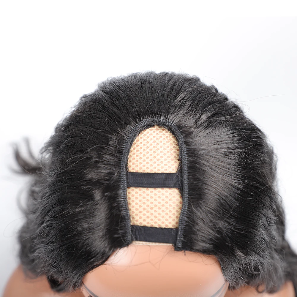 Длинный синтетический парик u-образной части - Фотография_5