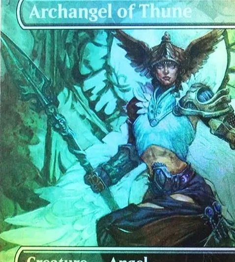 [архангел руны] фольга/holo tcg