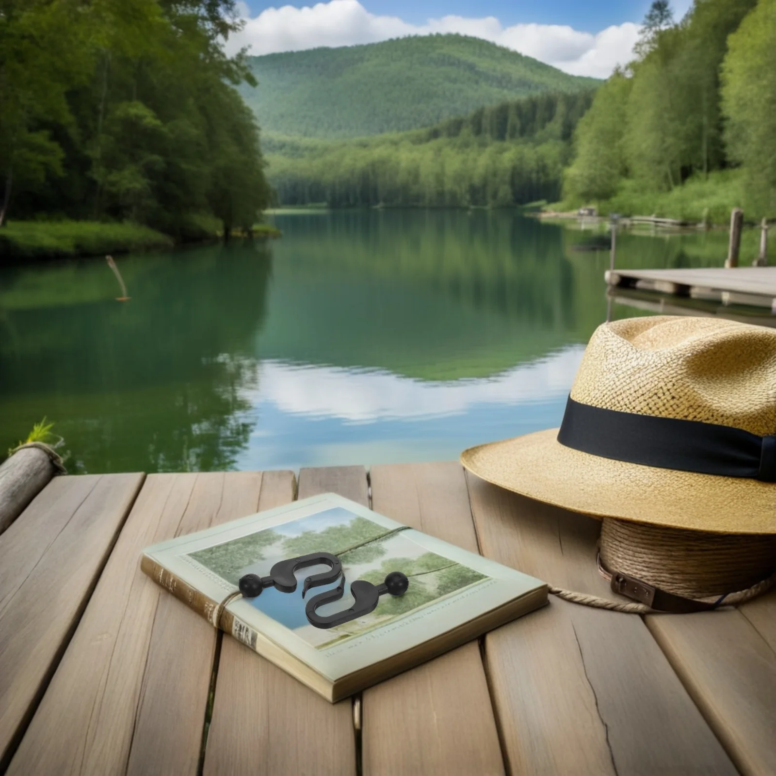 Прозрачные пластиковые крючки для штор