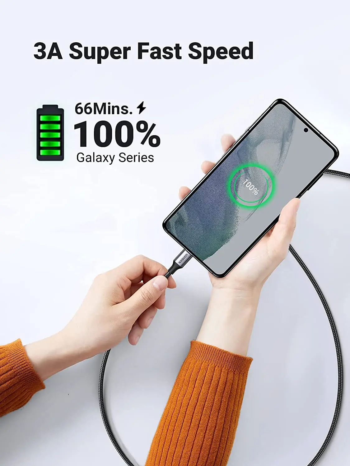 Usb c-кабель 3a тип c для быстрой - Фотография_6