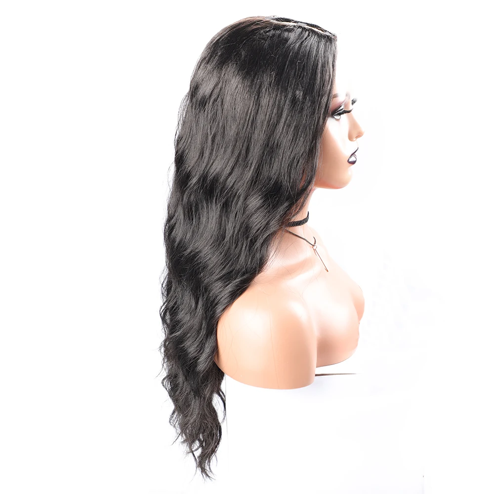 Длинный синтетический парик u-образной части - Фотография_3