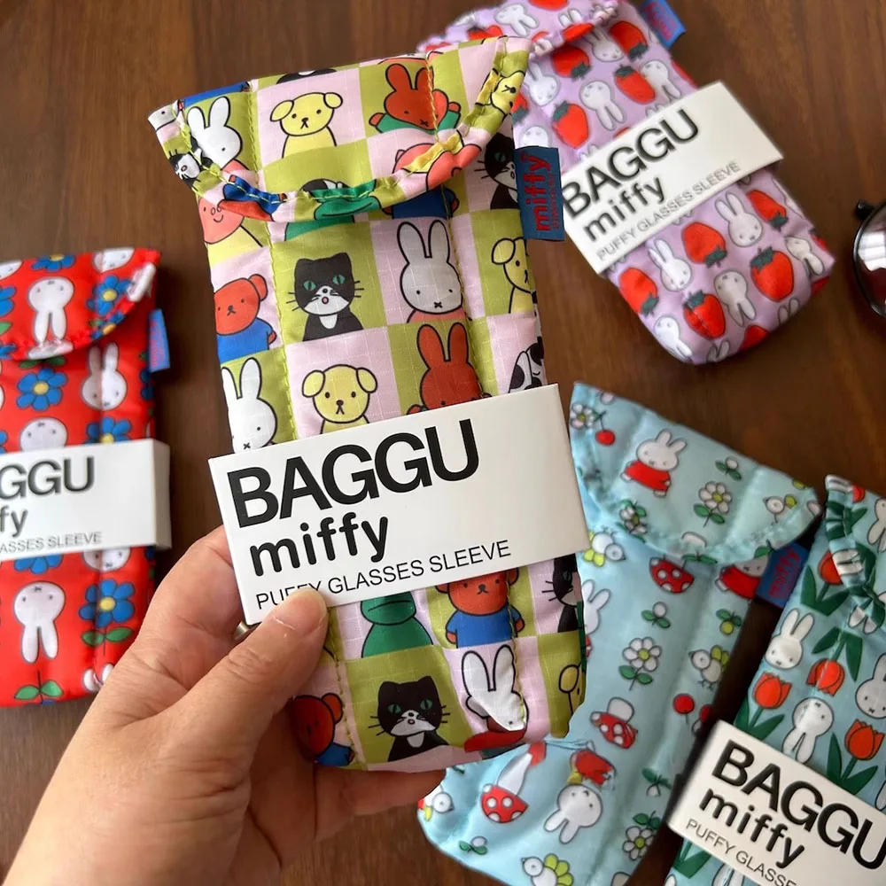 Kawaii miffy милый зонтик с мультяшным принтом кролика - Фотография_6