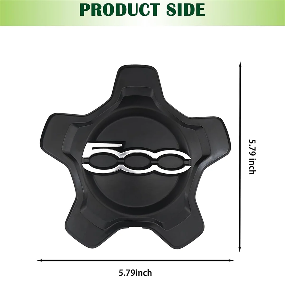 Крышка центра колеса автомобиля для fiat 500x 2016-2022 6an68lxhaa