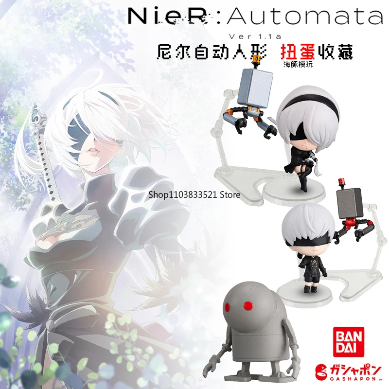 Bandai original nier:automata игрушка гачапон yorha no