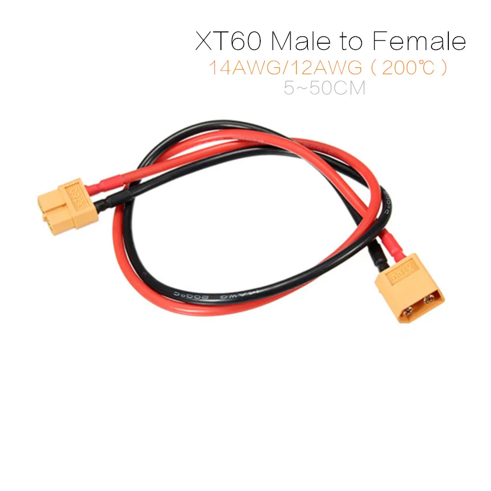 Xt60 разъем удлинительный кабель