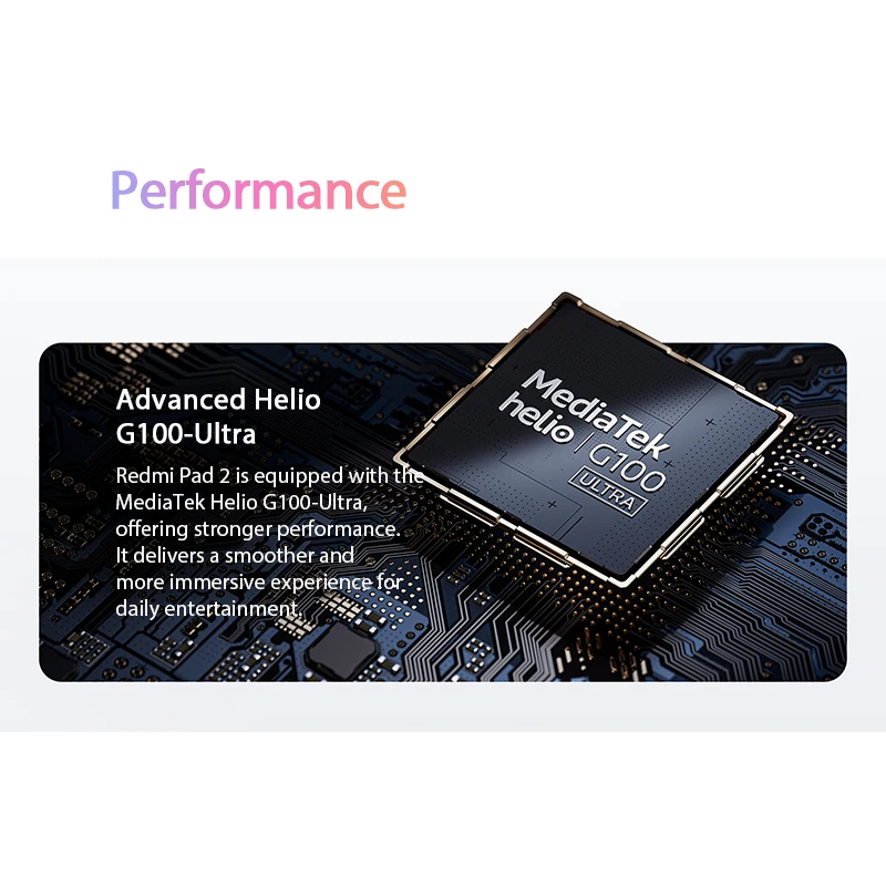 Глобальная версия xiaomi redmi pad 2 advanced helio g100-ultra 11 дюймов - Фотография_5