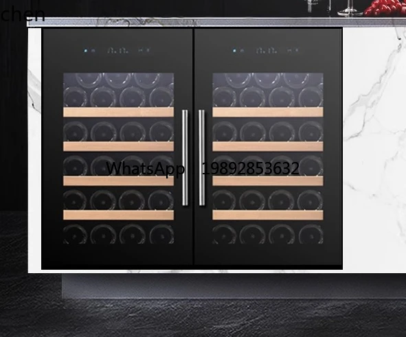 Маленький встроенный винный шкаф с постоянной температурой - Фотография_4