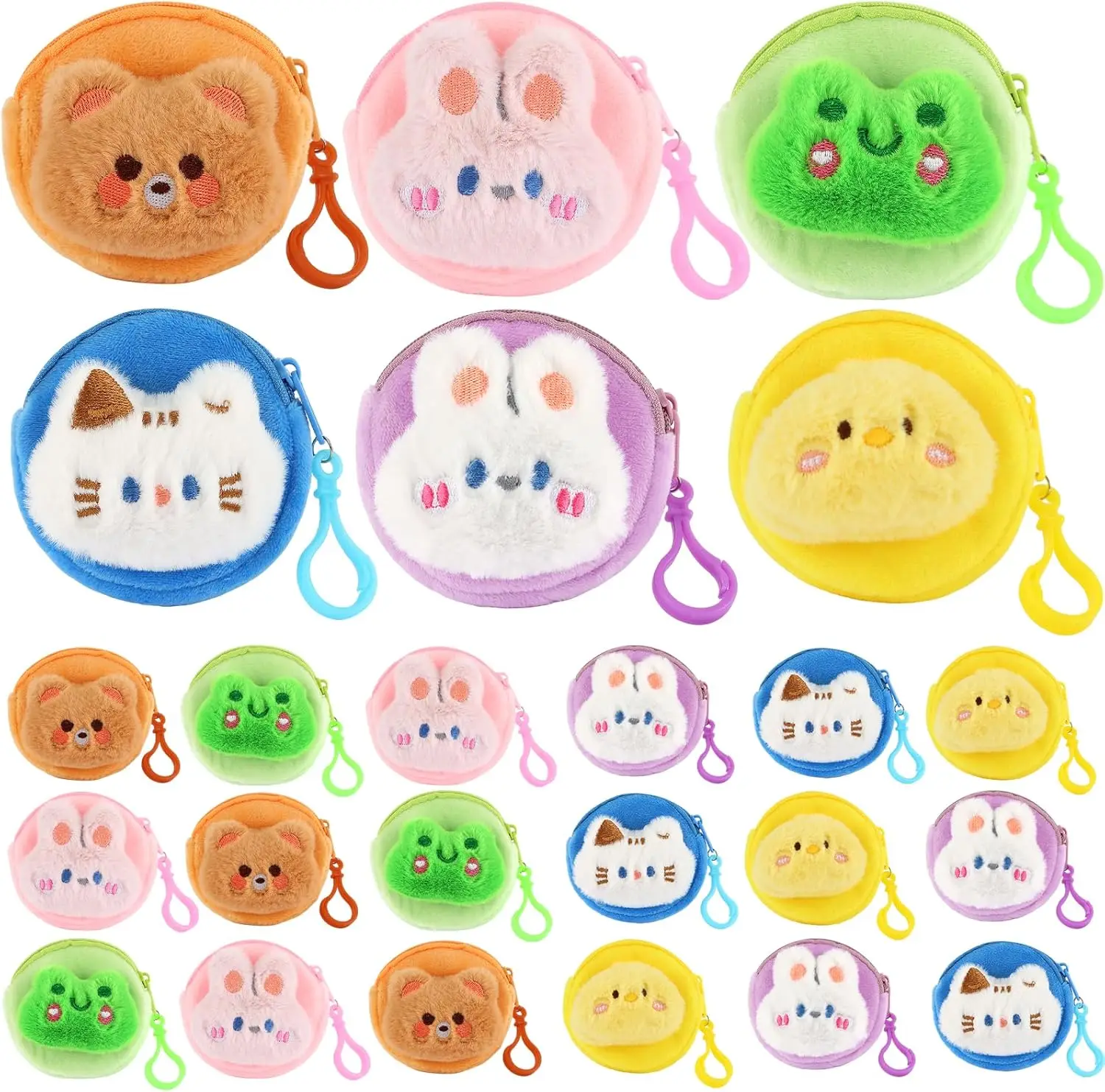 Милый женский кошелек на 24 шт.