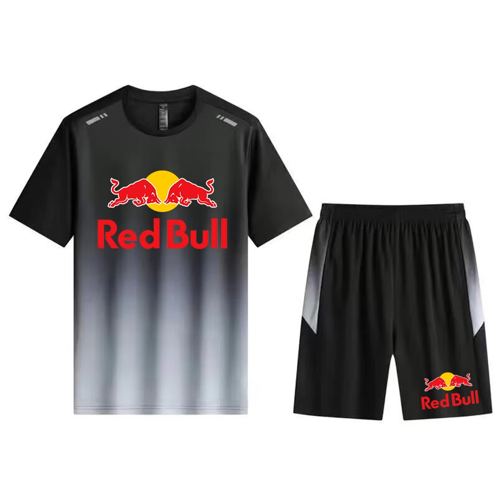 Мужская летняя спортивная одежда с логотипом red bull - Фотография_5