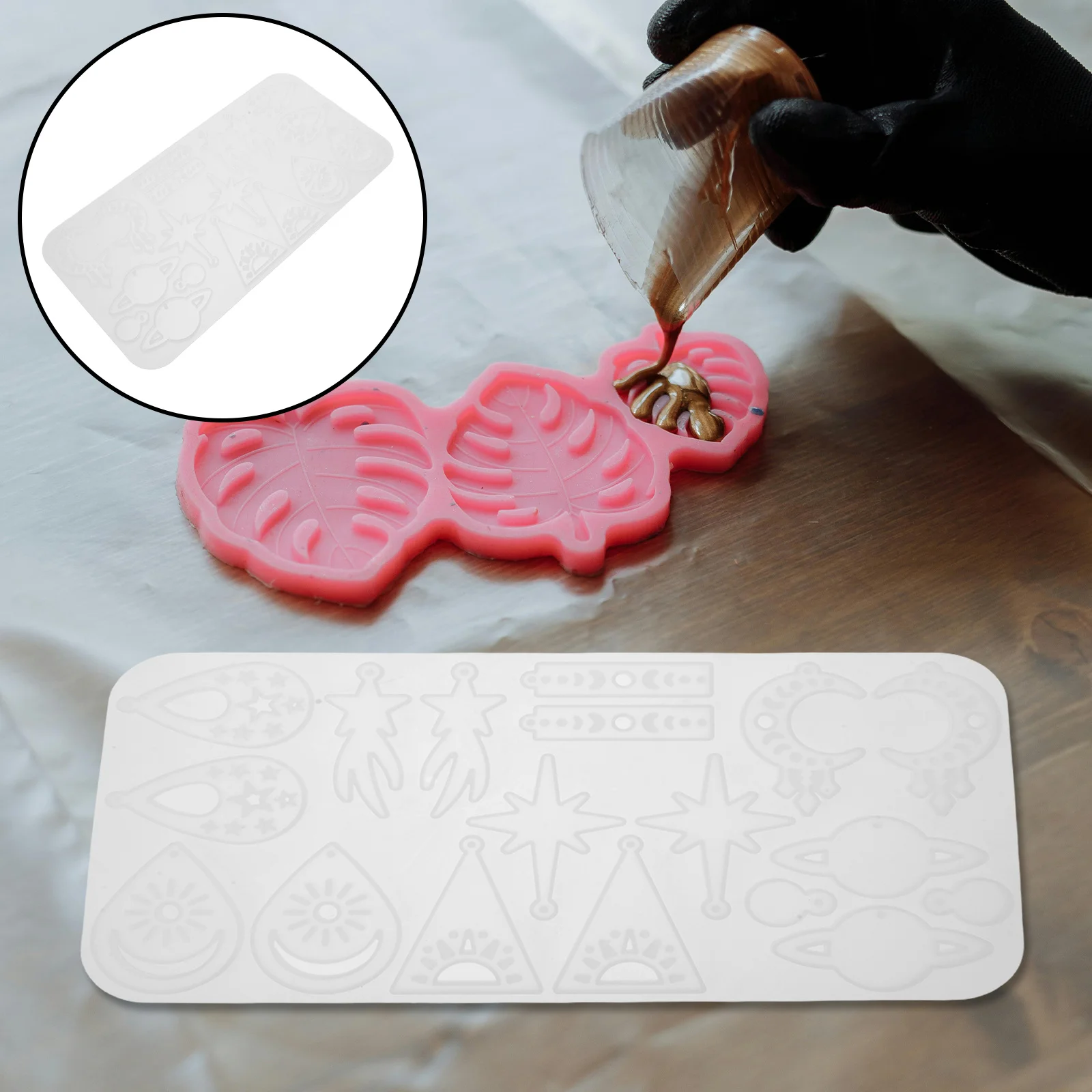 Формы для сережек из смолы diy