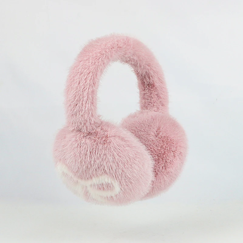 Зимние плюшевые наушники из меха норки - Фотография_6