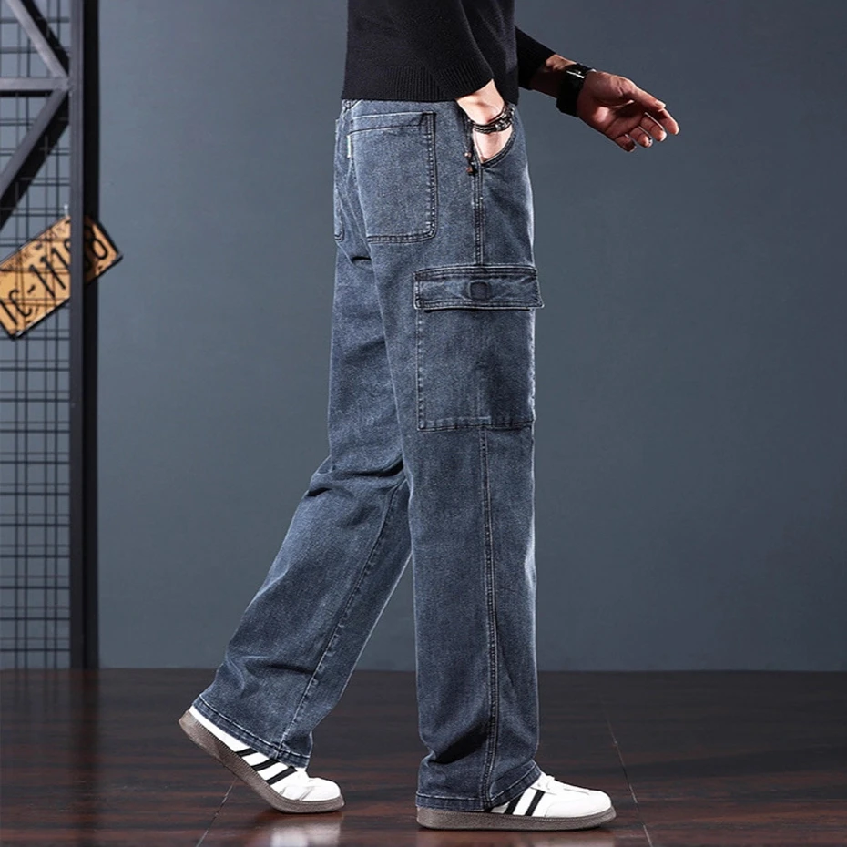 Винтажные прямые джинсы для мужчин 44 - Фотография_2