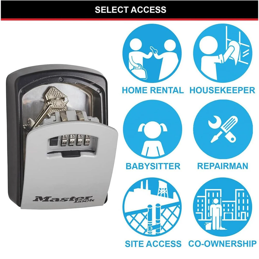 Ящик для хранения ключей master lock - Фотография_6