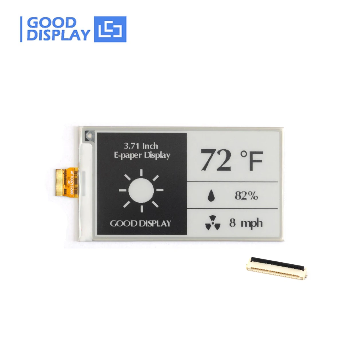 Goodisplay 3,71-дюймовый модуль дисплея для электронной бумаги