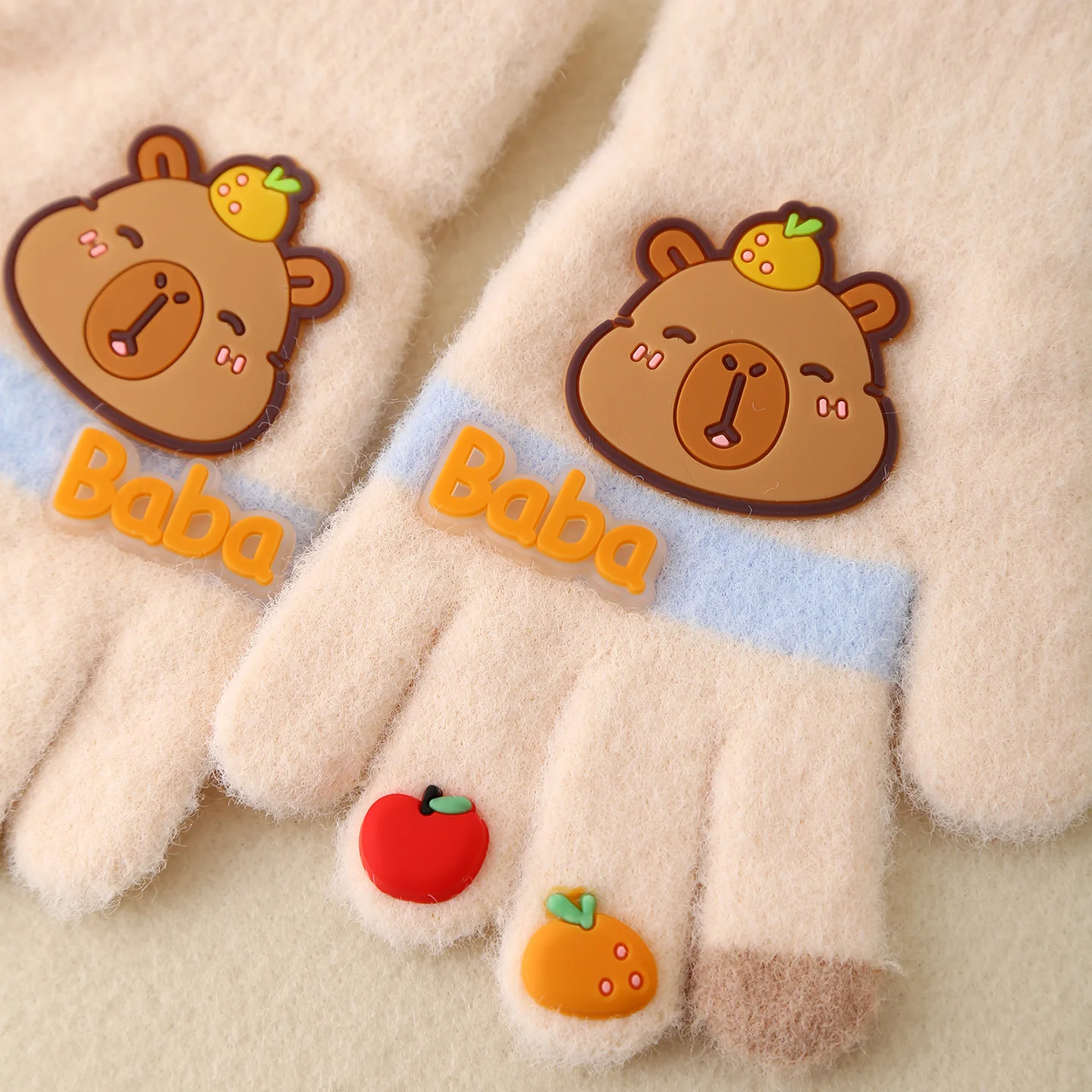 Перчатки капибары для детей от 8 до 15 лет - Фотография_4