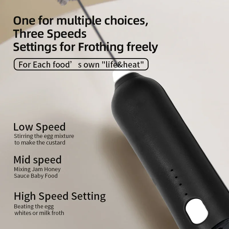 Беспроводной электрический вспениватель молока - Фотография_4