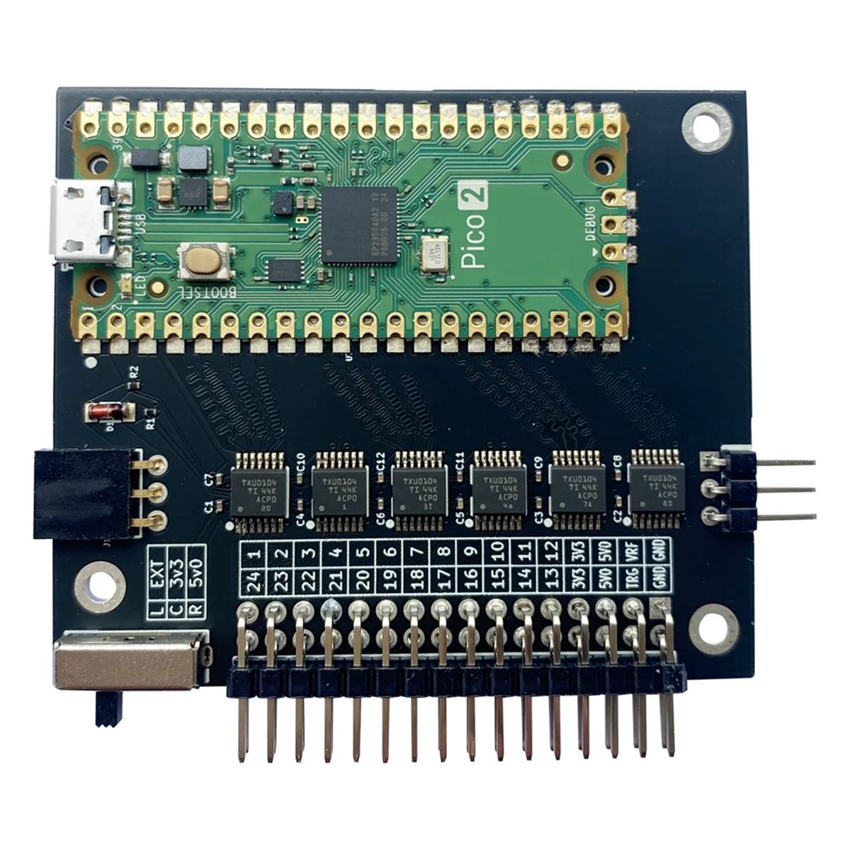 Логический анализатор a65i v6.0 rp2350 pico 2 400 мгц