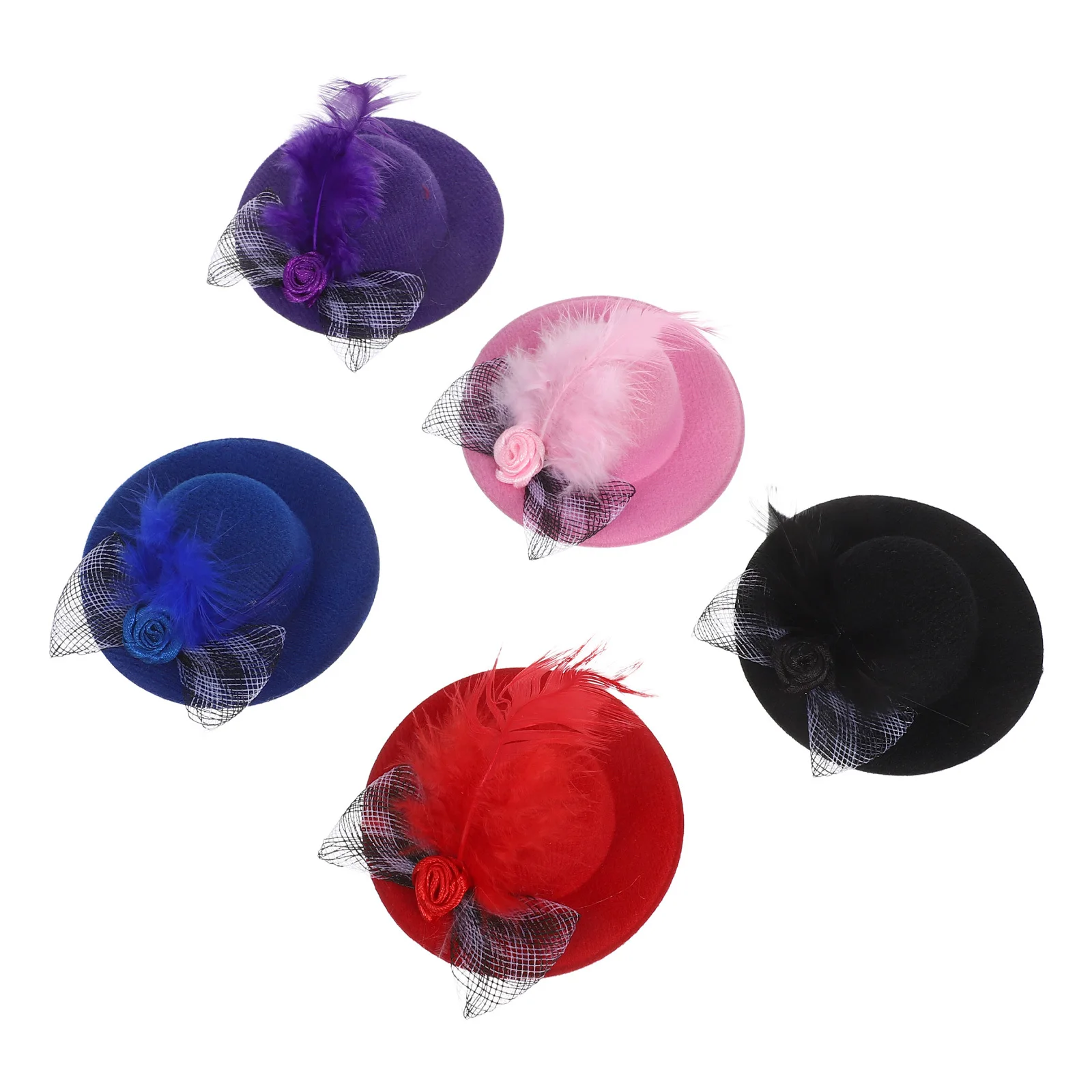 Мини-цилиндры для поделок. легкие маленькие нарядные шапки - Фотография_4