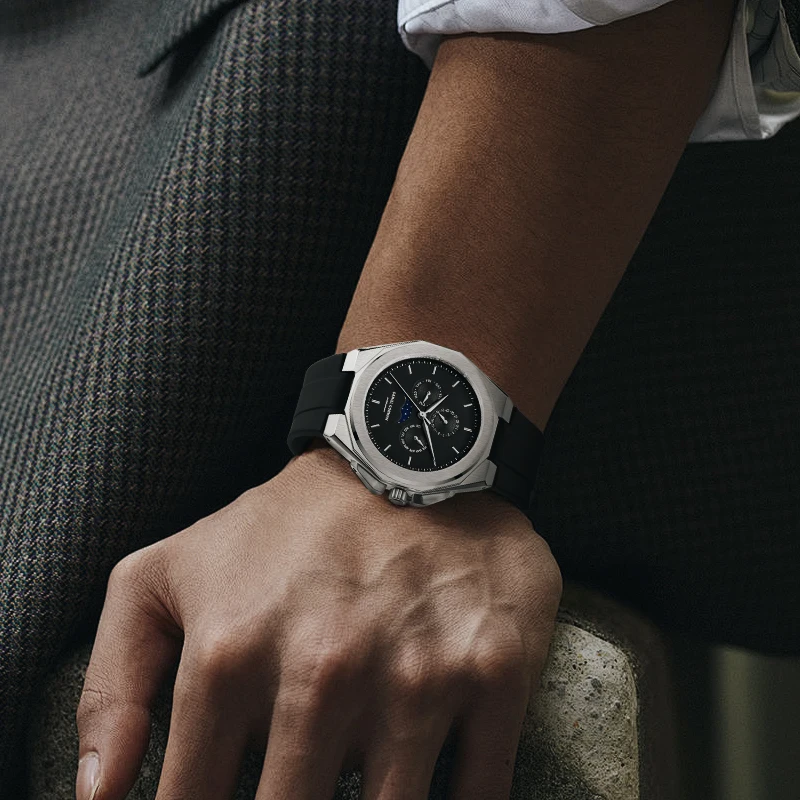 Роскошные часы daniel gorman - 2026 с лунным циферблатом и стрелками - Фотография_5