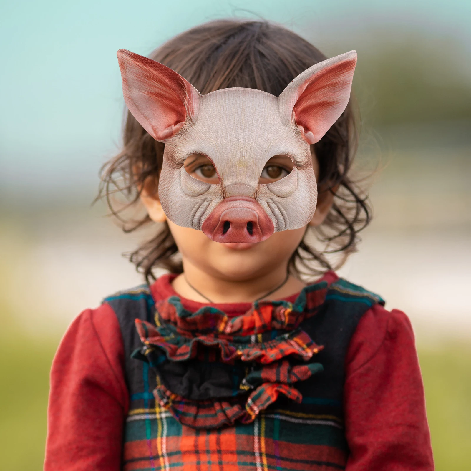 Розовая маска свиньи - Фотография_2