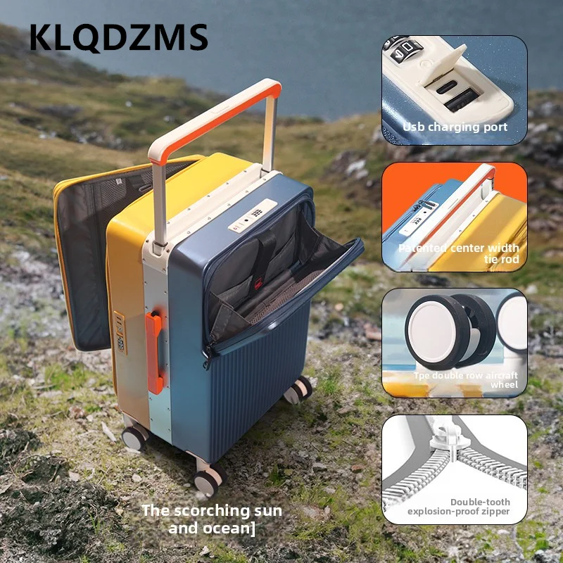 Klqdzms чемодан для ноутбука с передним отверстием - Фотография_2