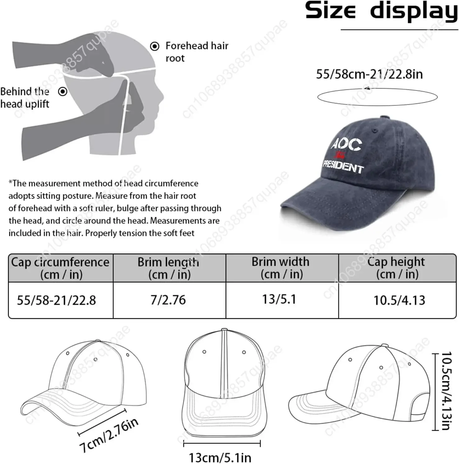 Мужские тренировочные шапки aocs for presidents - Фотография_3