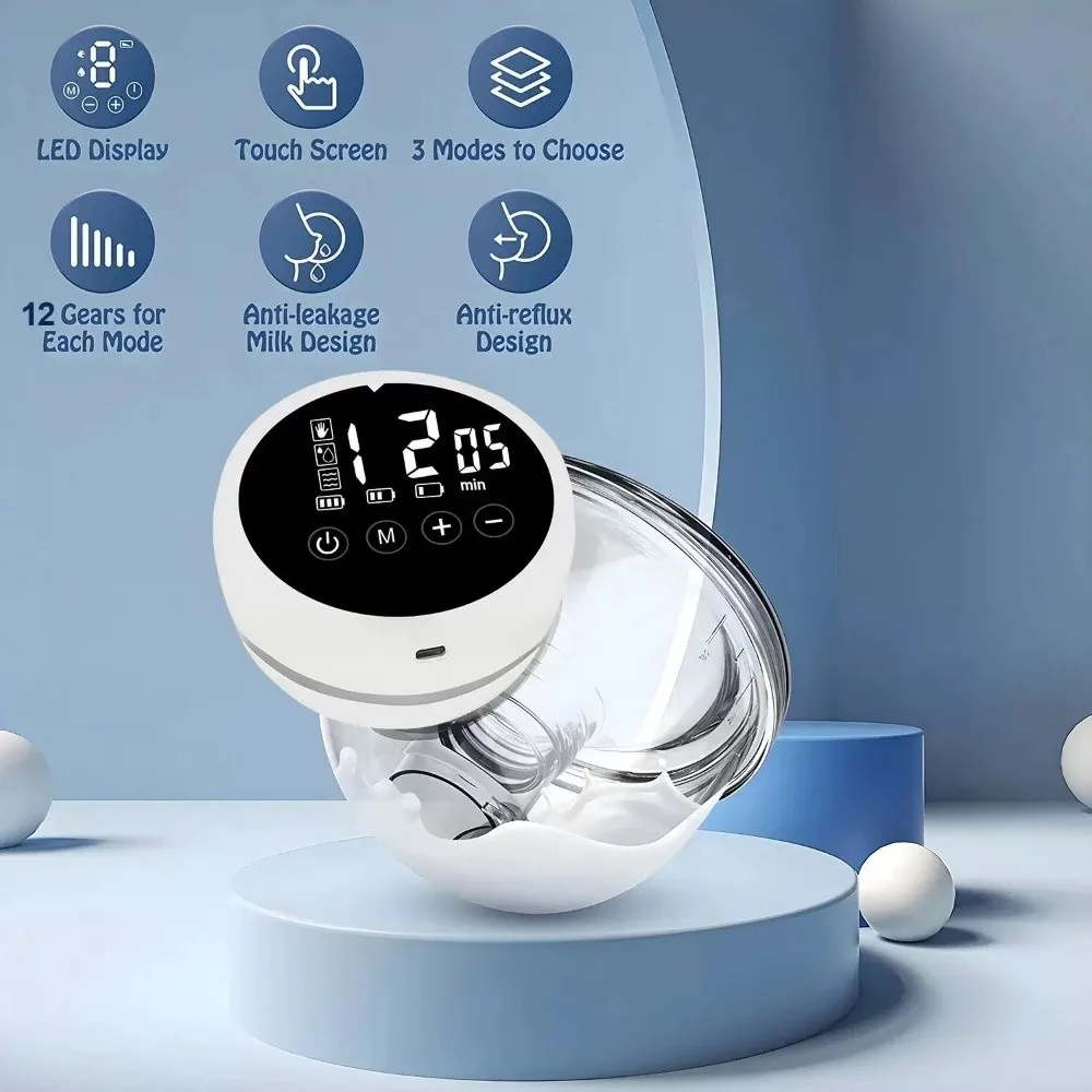 Электрический молокоотсос емкостью 180 мл - Фотография_3