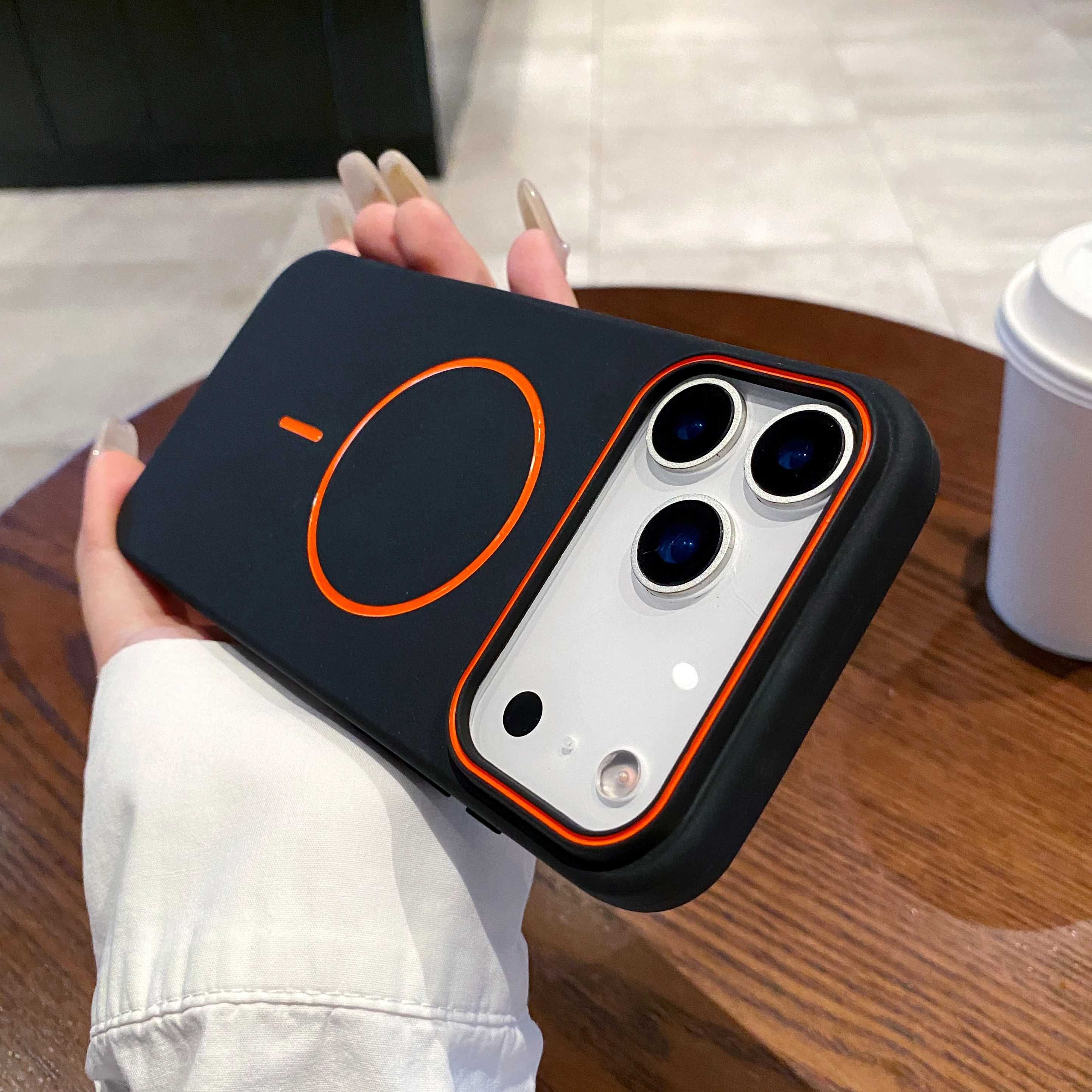 Ультратонкий простой магнитный чехол для телефона iphone 11