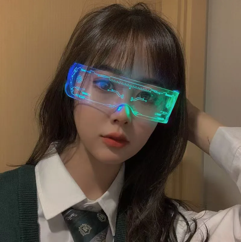 Красочные светящиеся игрушечные очки - Фотография_2