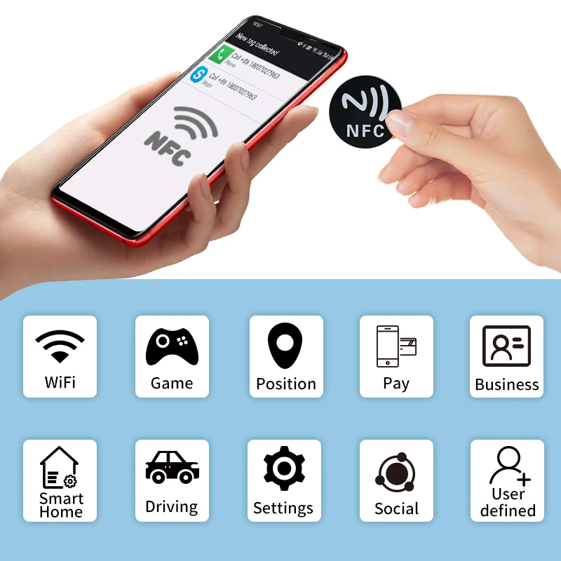 Антиметаллическая наклейка nfc 888 байт ntag216 этикетка 13 - Фотография_5