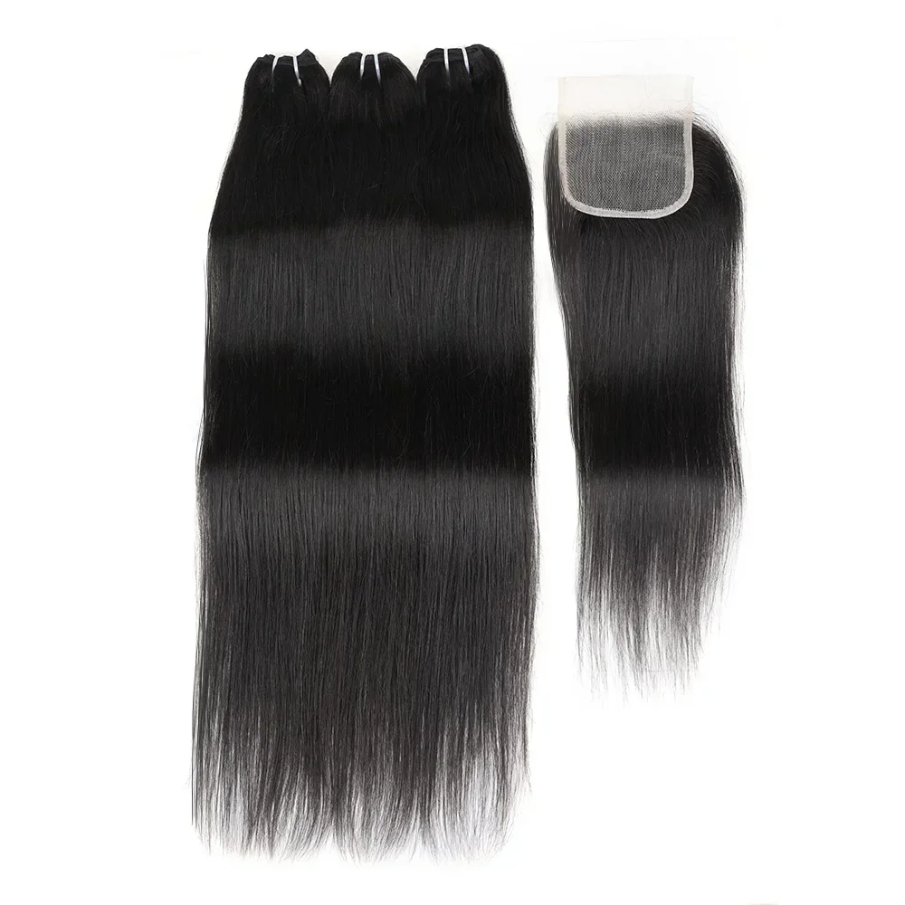 Прямые пучки человеческих волос с 4x4 - Фотография_4