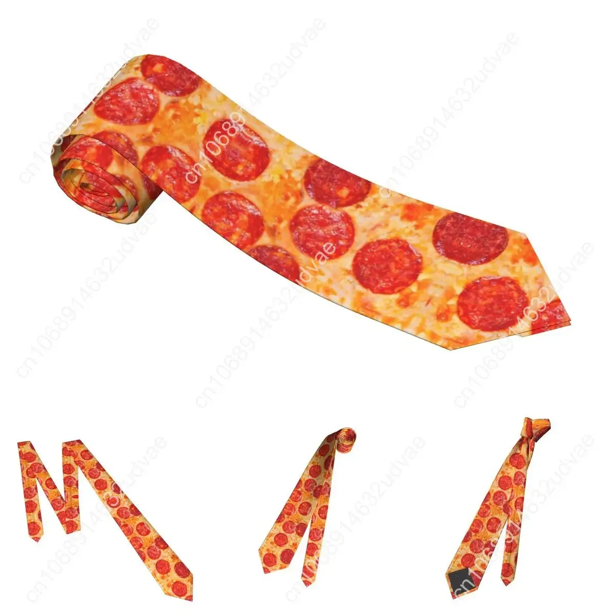 Pepperoni pizza унисекс галстуки - Фотография_4