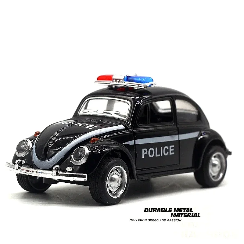 1:32 полицейская машина beetle из сплава - Фотография_5