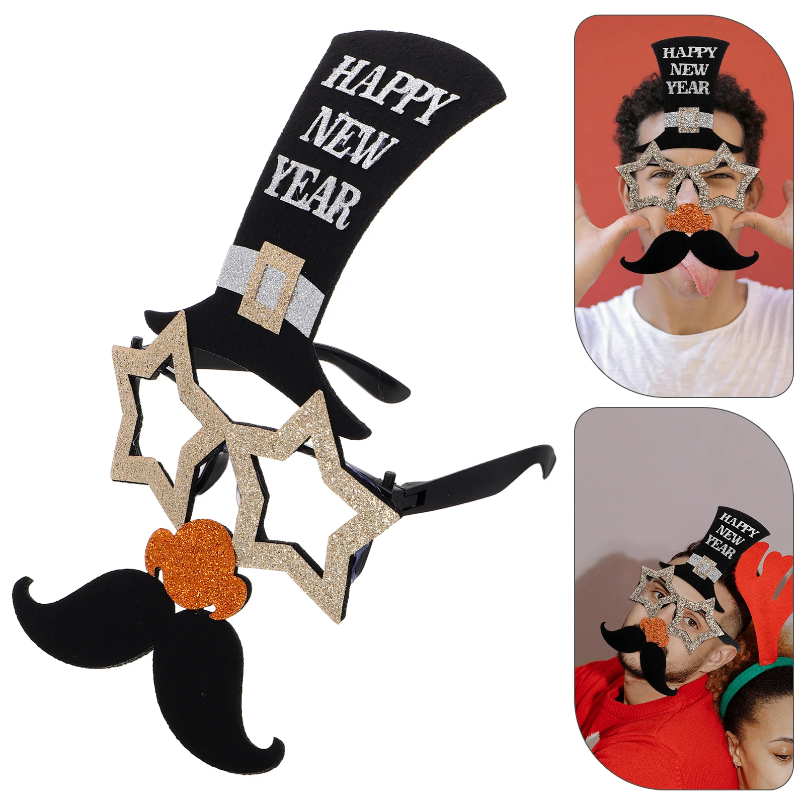 Новогодние декоративные очки - Фотография_4