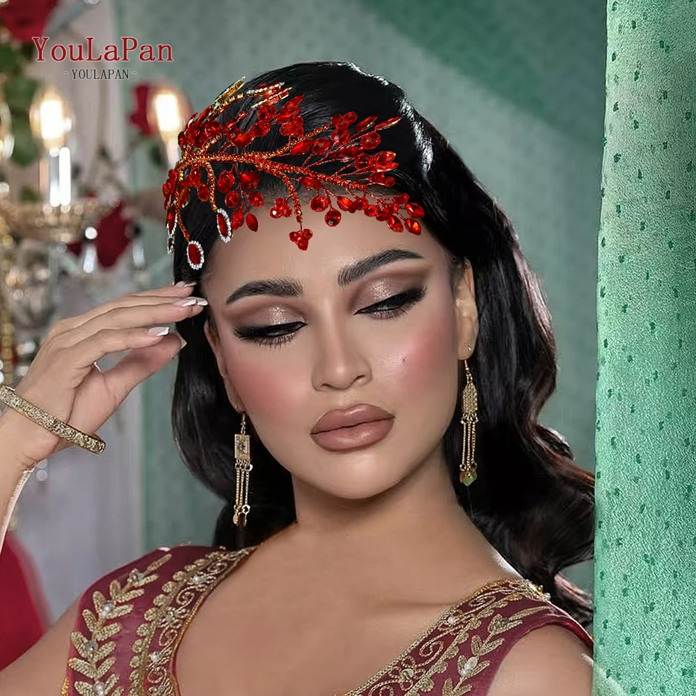 Topqueen свадебная повязка на голову со стразами - Фотография_4