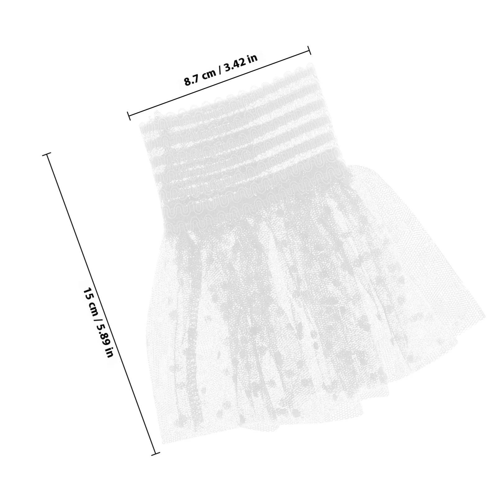 1 пара кружевных манжет - Фотография_6