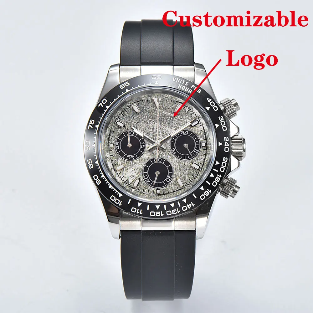 Мужские наручные часы диаметром 39 мм с хронографом механизма vk63 - Фотография_2