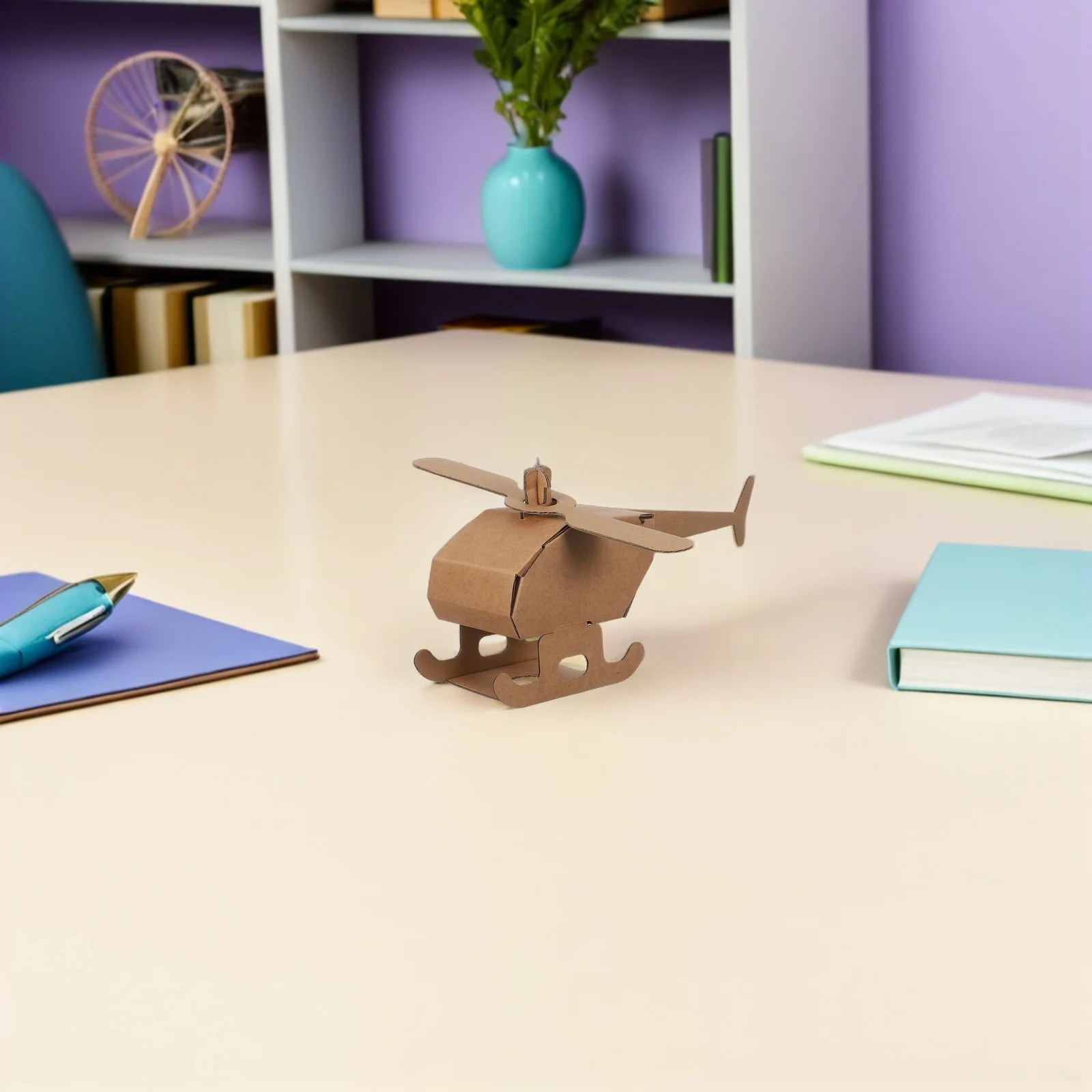 Необработанные бумажные поделки в виде самолетов для детей - Фотография_2