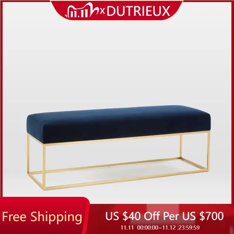 Эстетический табурет для ног большого размера