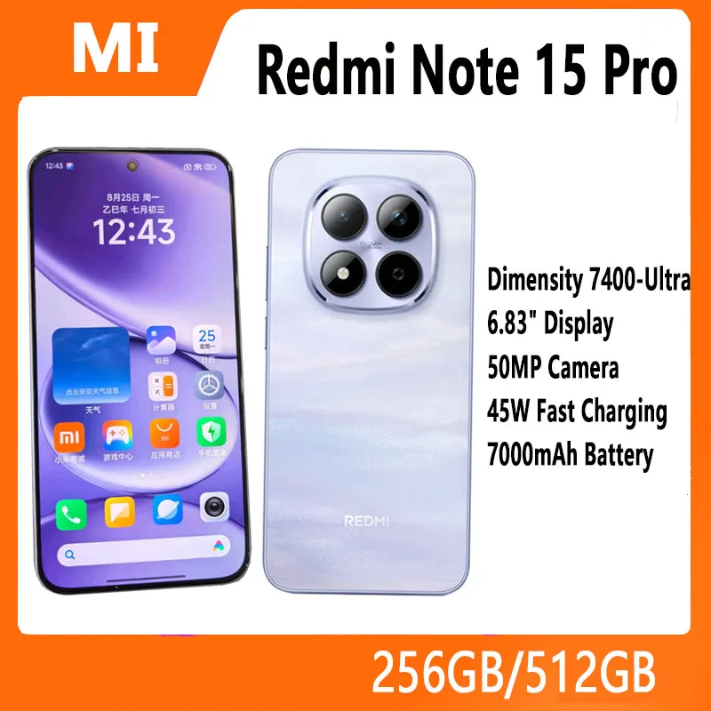 Xiaomi redmi note 15 pro