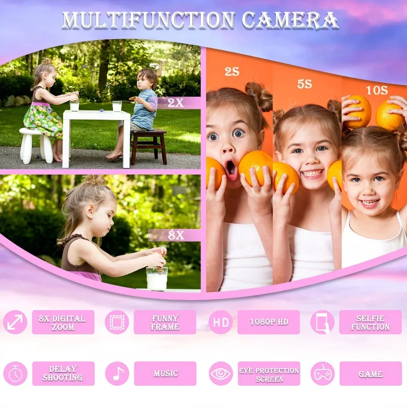 Детская мини-камера с мультяшным единорогом - Фотография_4
