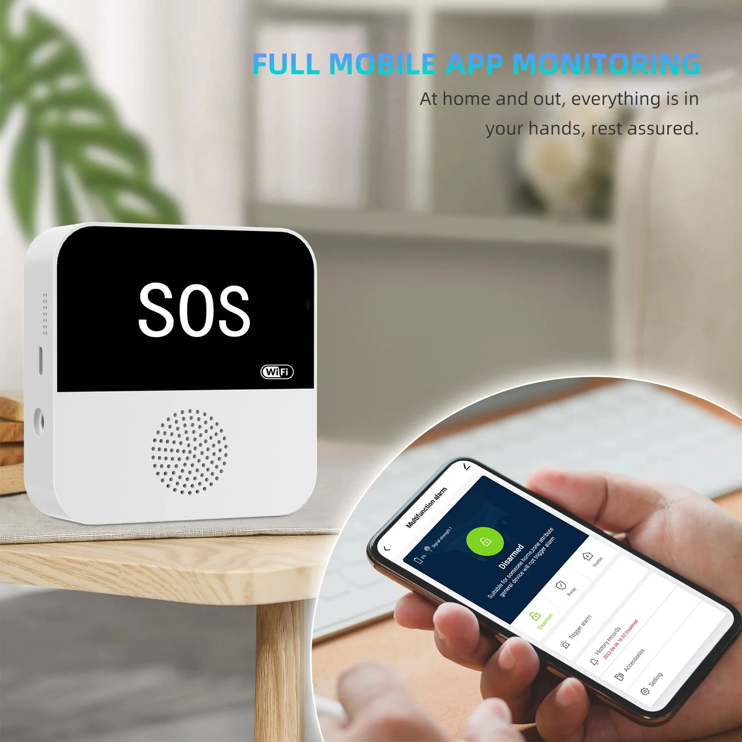 Беспроводной wi-fi пейджер для пожилых людей - Фотография_5