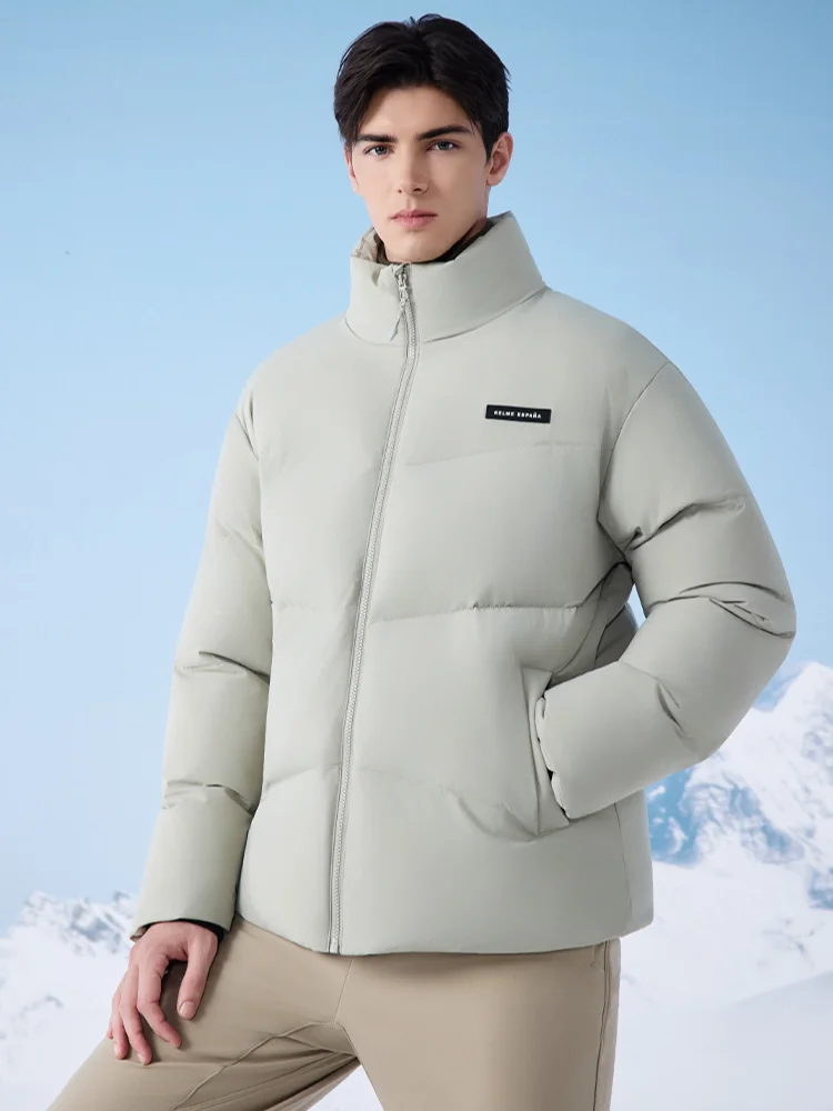 Kelme мужская термохлопковая куртка с воротником-стойкой - Фотография_3